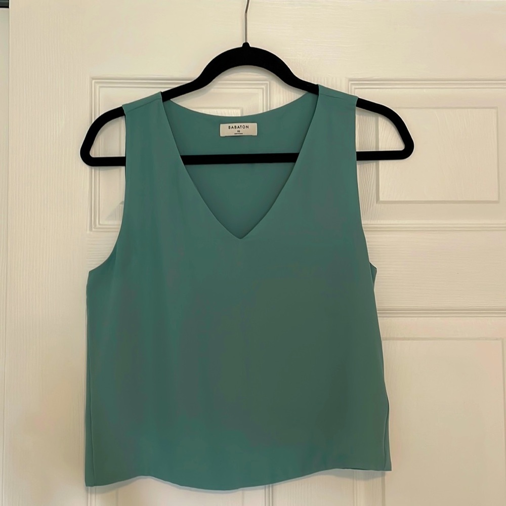 Babaton Murphy tank top from Aritzia.